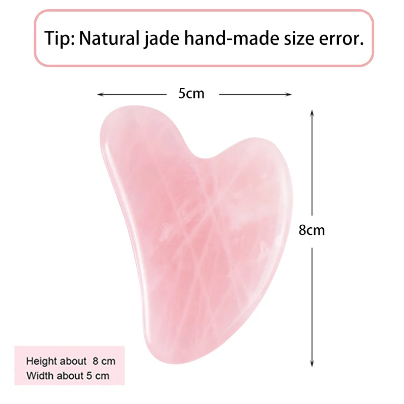 Natural Stone GuaSha Jade