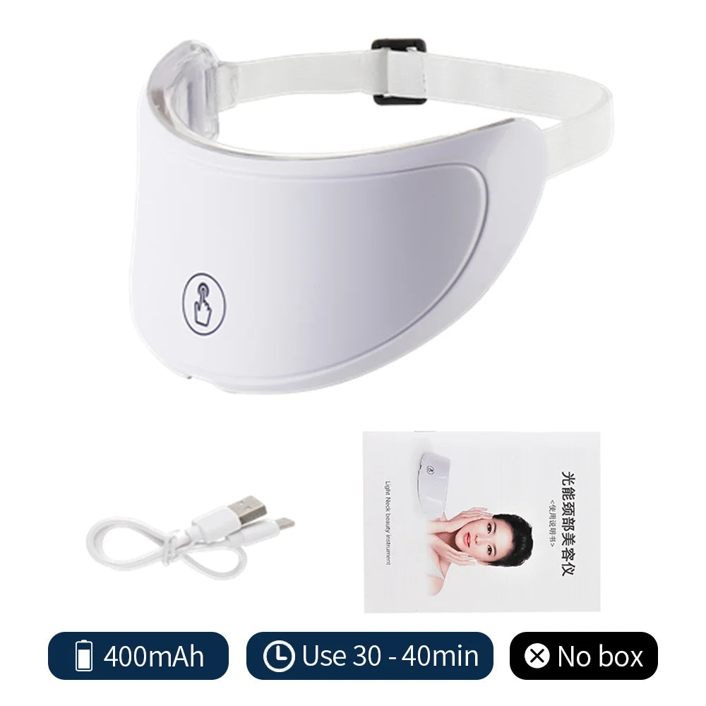 Neck LED Mask 7 Colors Photon Anti-Wrinkle