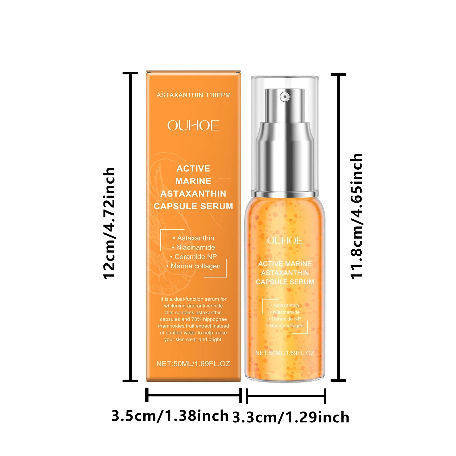 Collagen Astaxanthin Face Serum