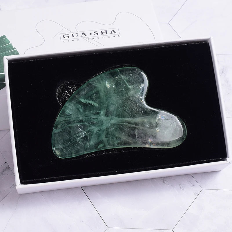 Wholesale Jade Guasha Tool Care Face Massager