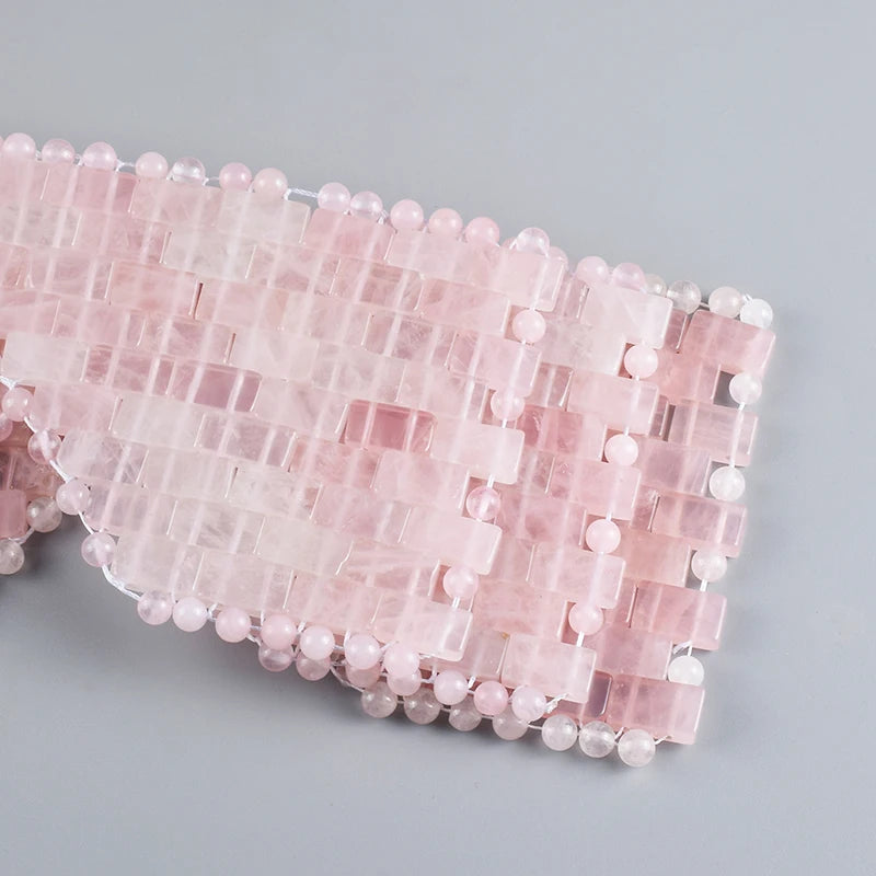 Natural Rose Quartz Eye Mask Massager