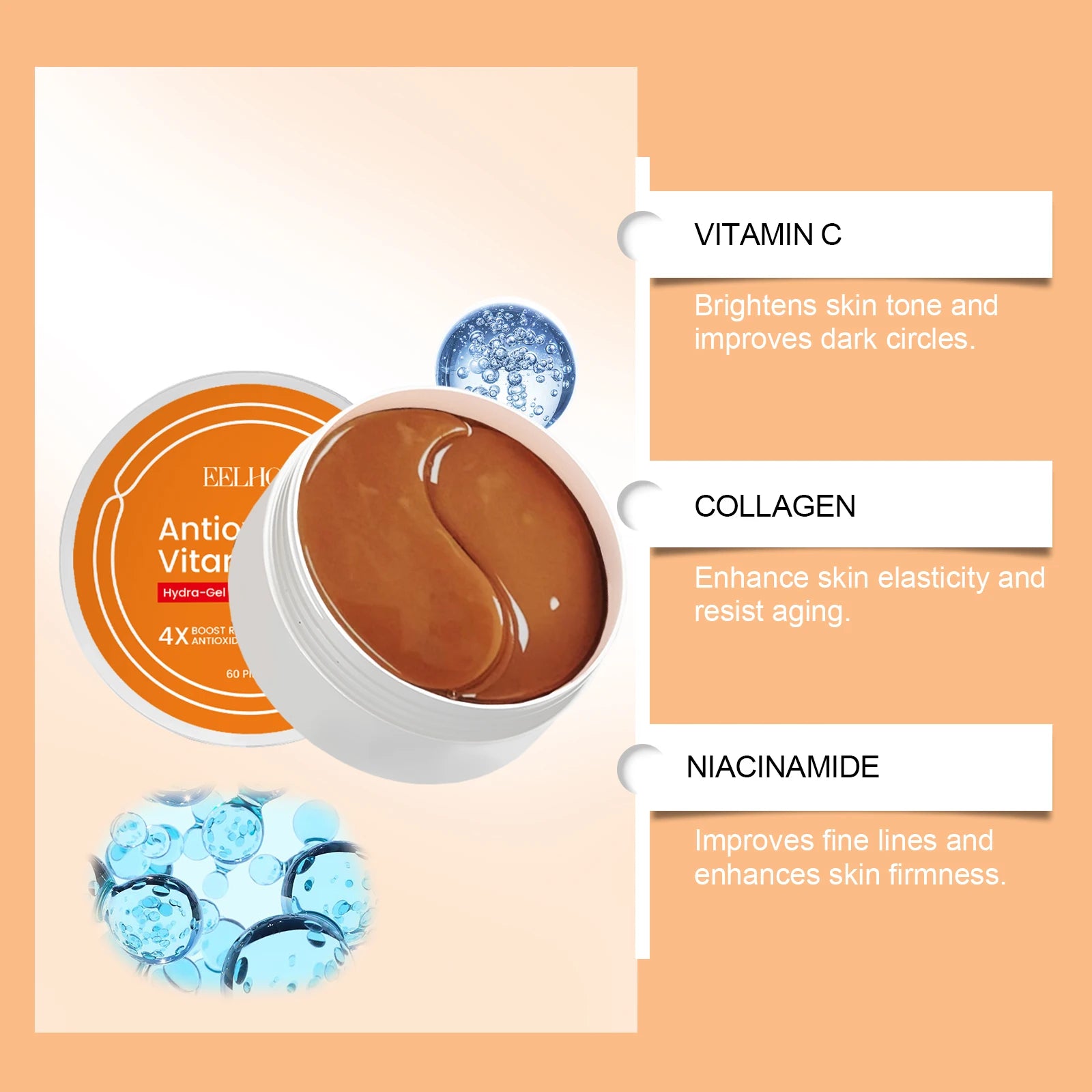 60Pcs Vitamin C Eye Patches