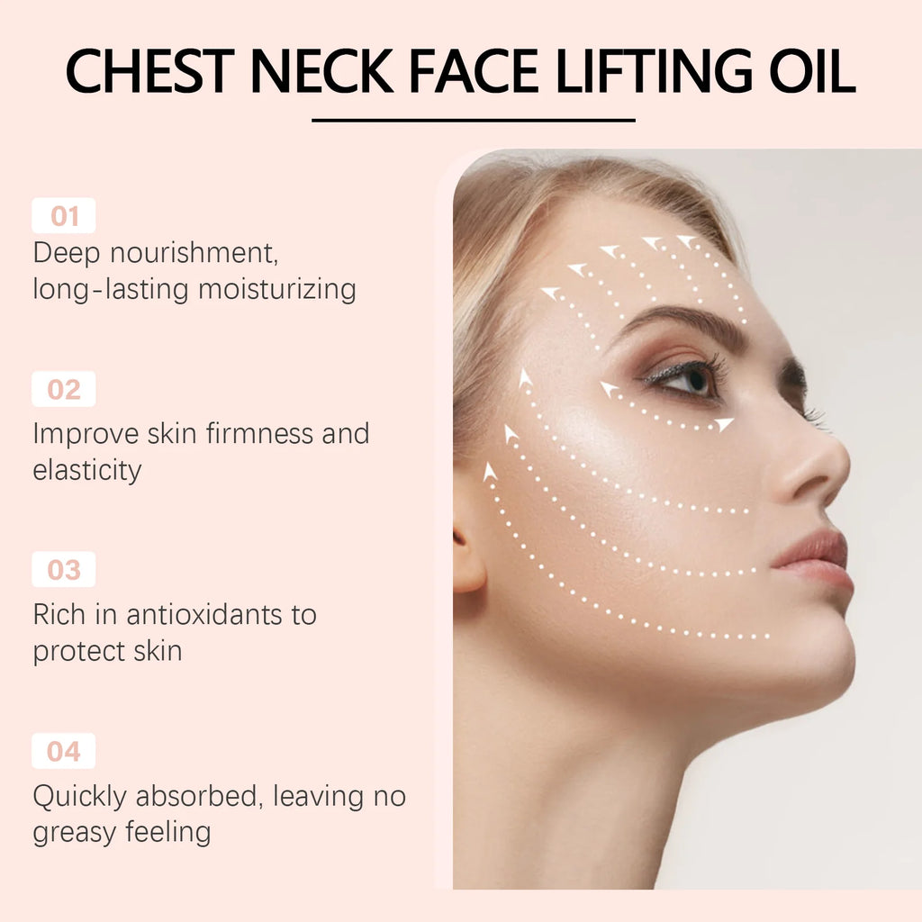 Chest Neck Face Lifting Oil