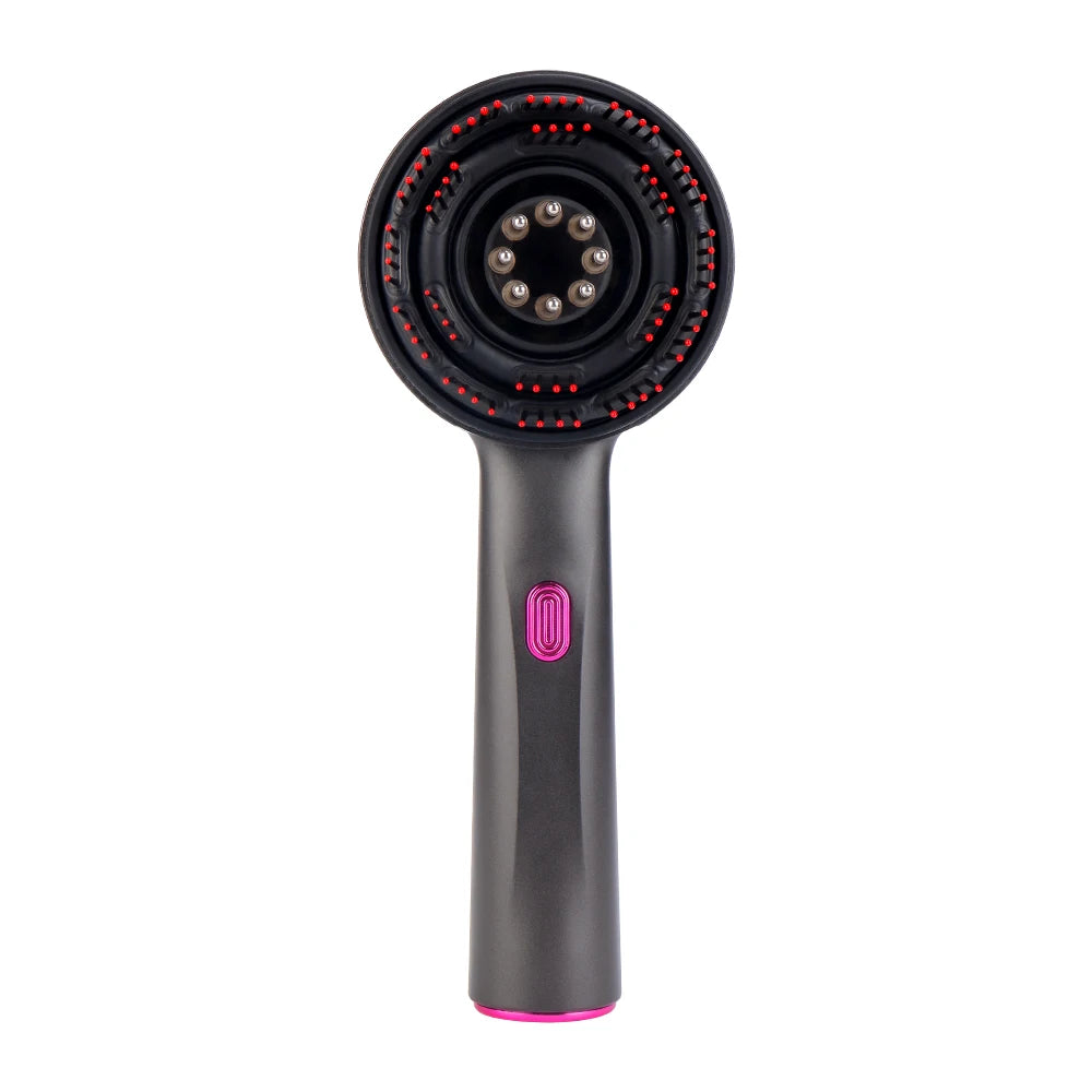 Electric Massage Comb Vibration Red Light Therapy
