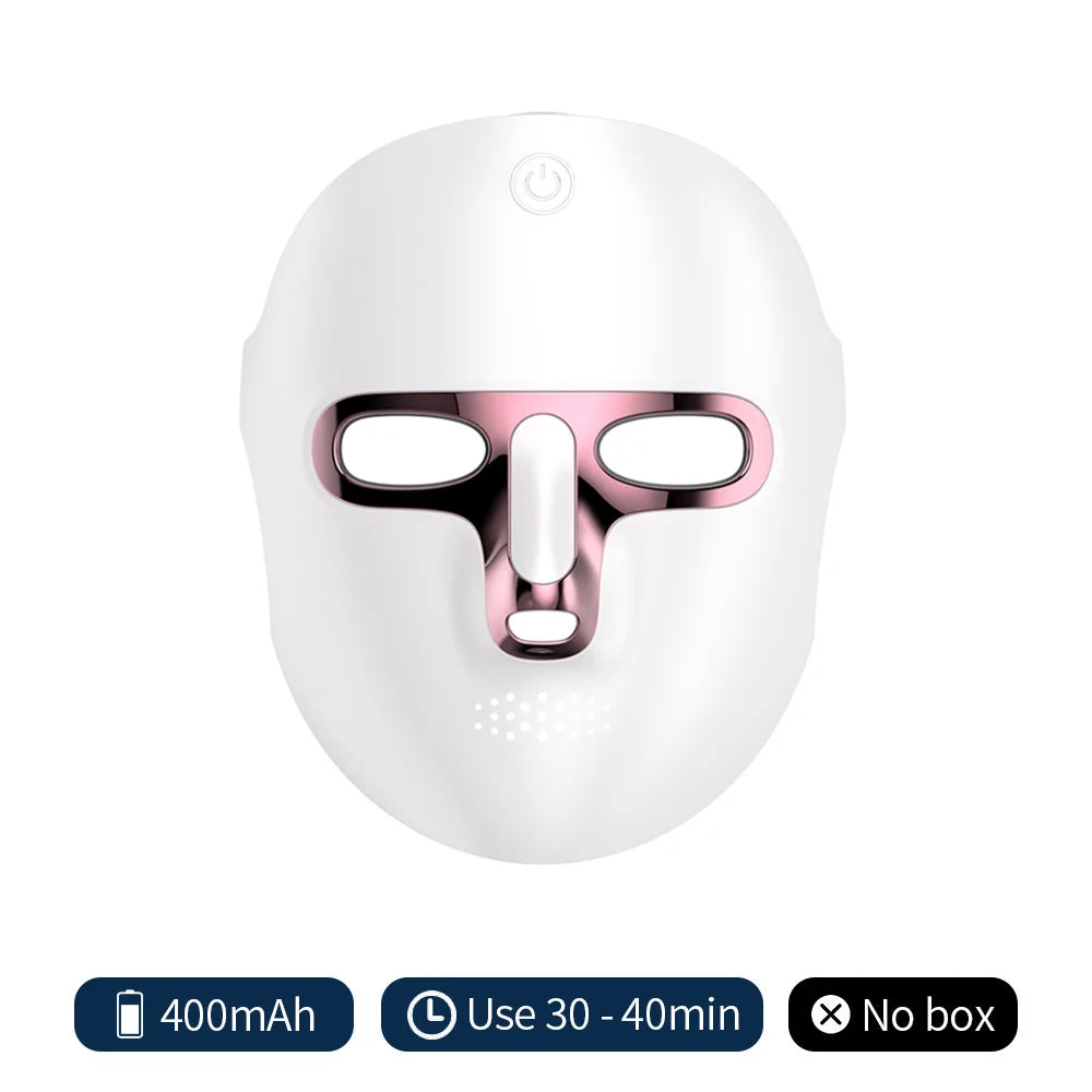 7 Colors Photon Facial LED Mask Red Light Therapy