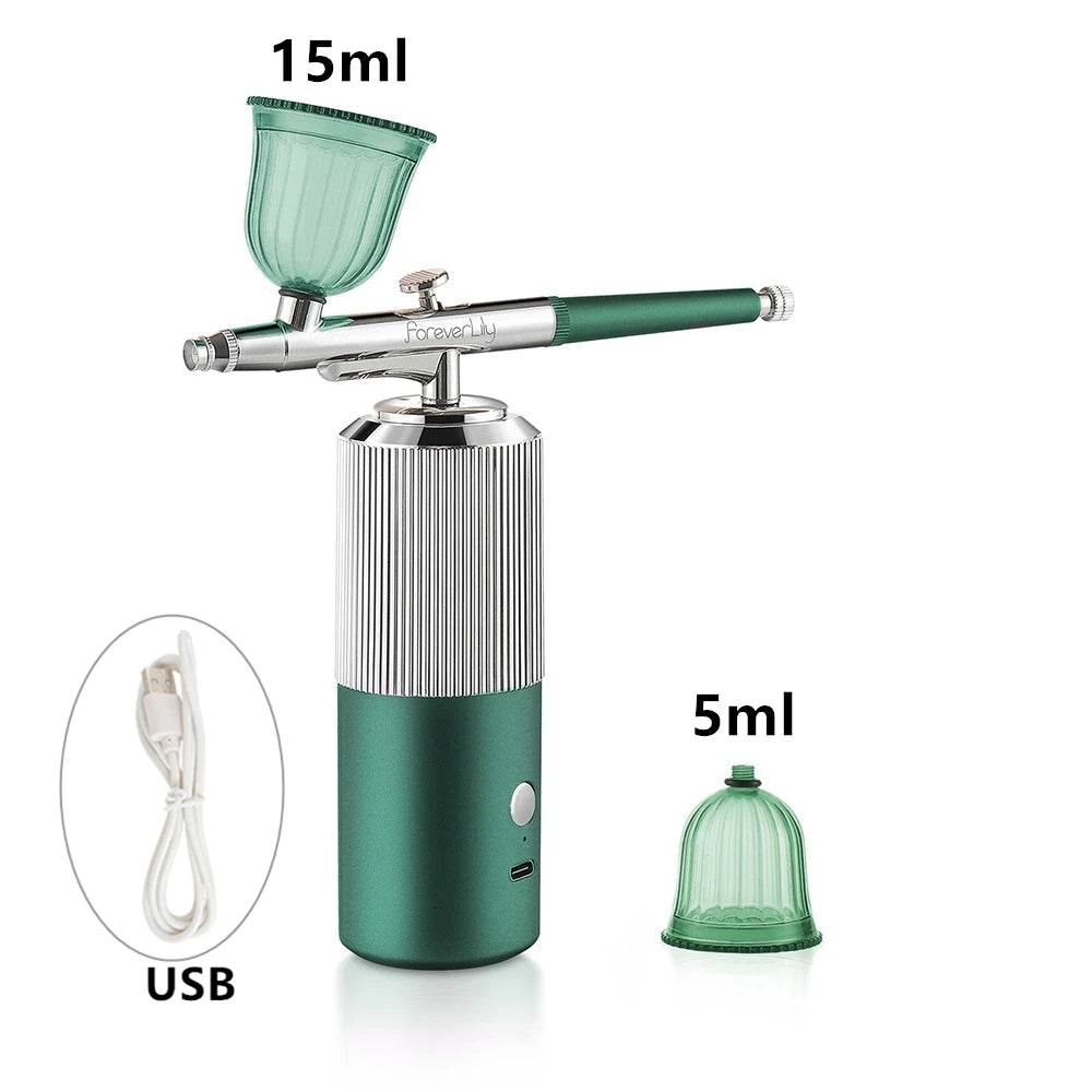 Mini Airbrush Kit For Facial Skin Care Nails