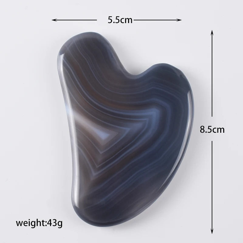Grey agate Jade Roller Massager