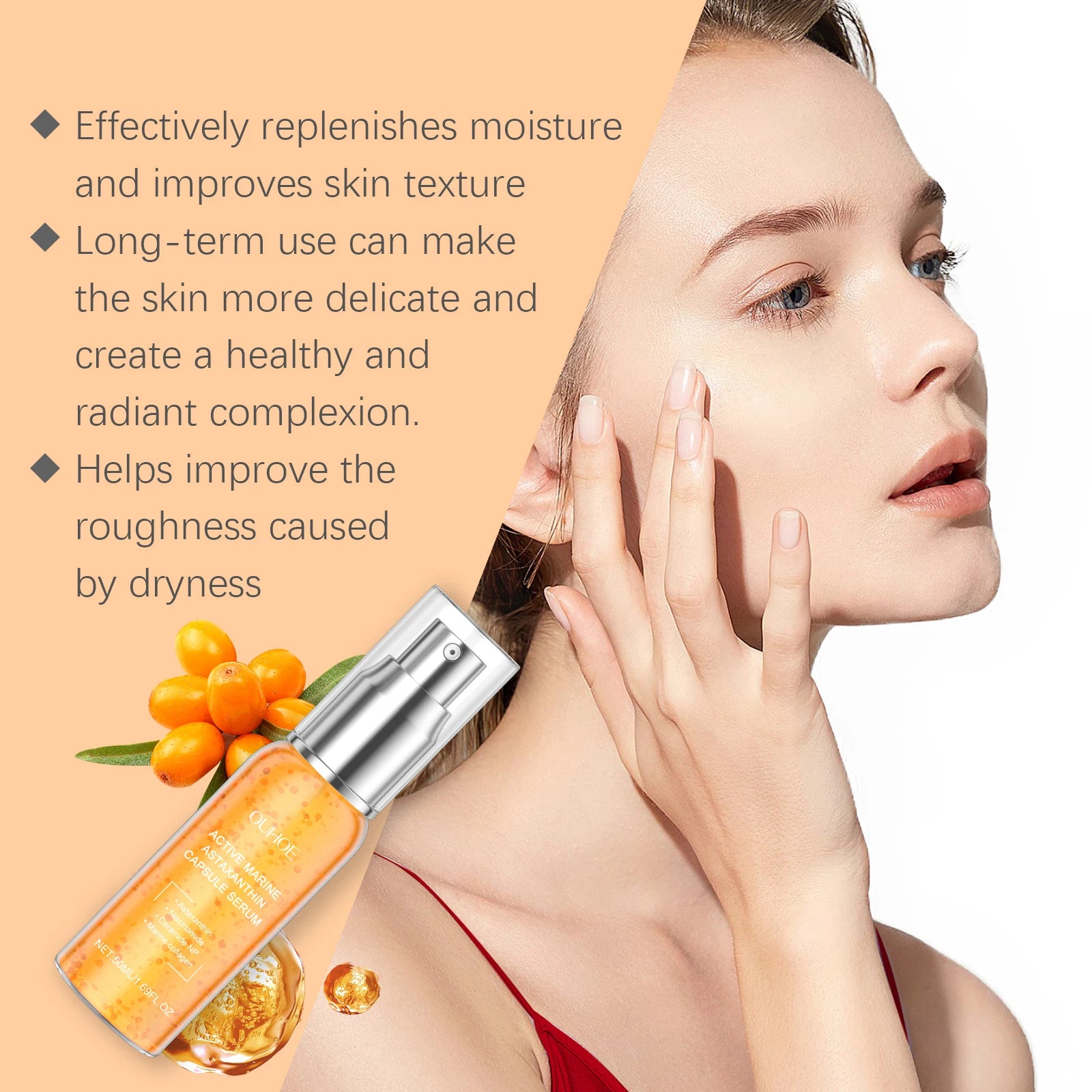 Collagen Astaxanthin Face Serum