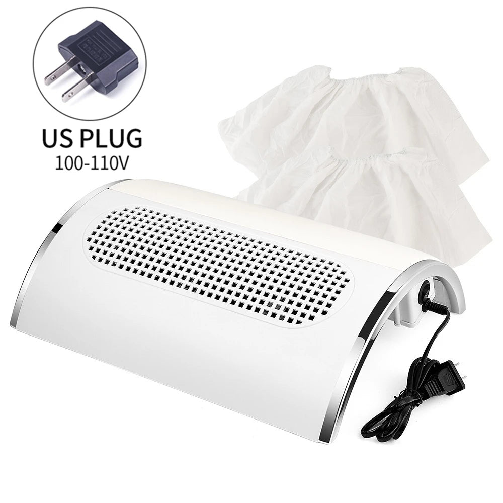 3 Fans Powerful Suction Professional Nail Dust Collector