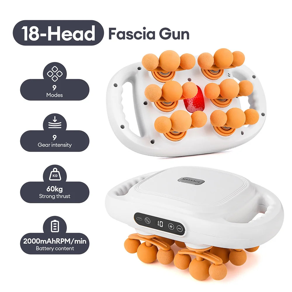 42-Heads Fascia Gun High-Frequency Vibration