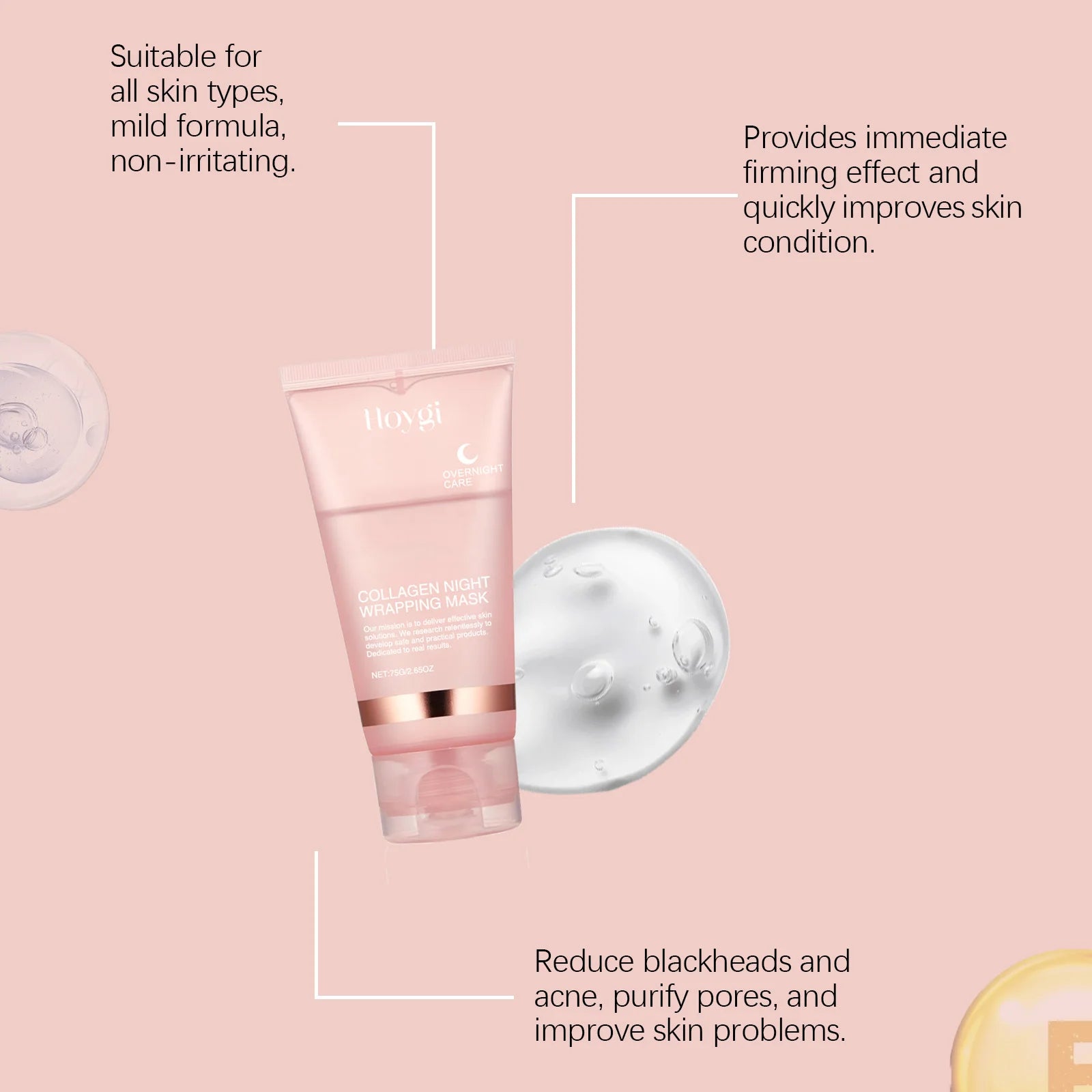Collagen Peel-off Mask Deep Hydrating Fade