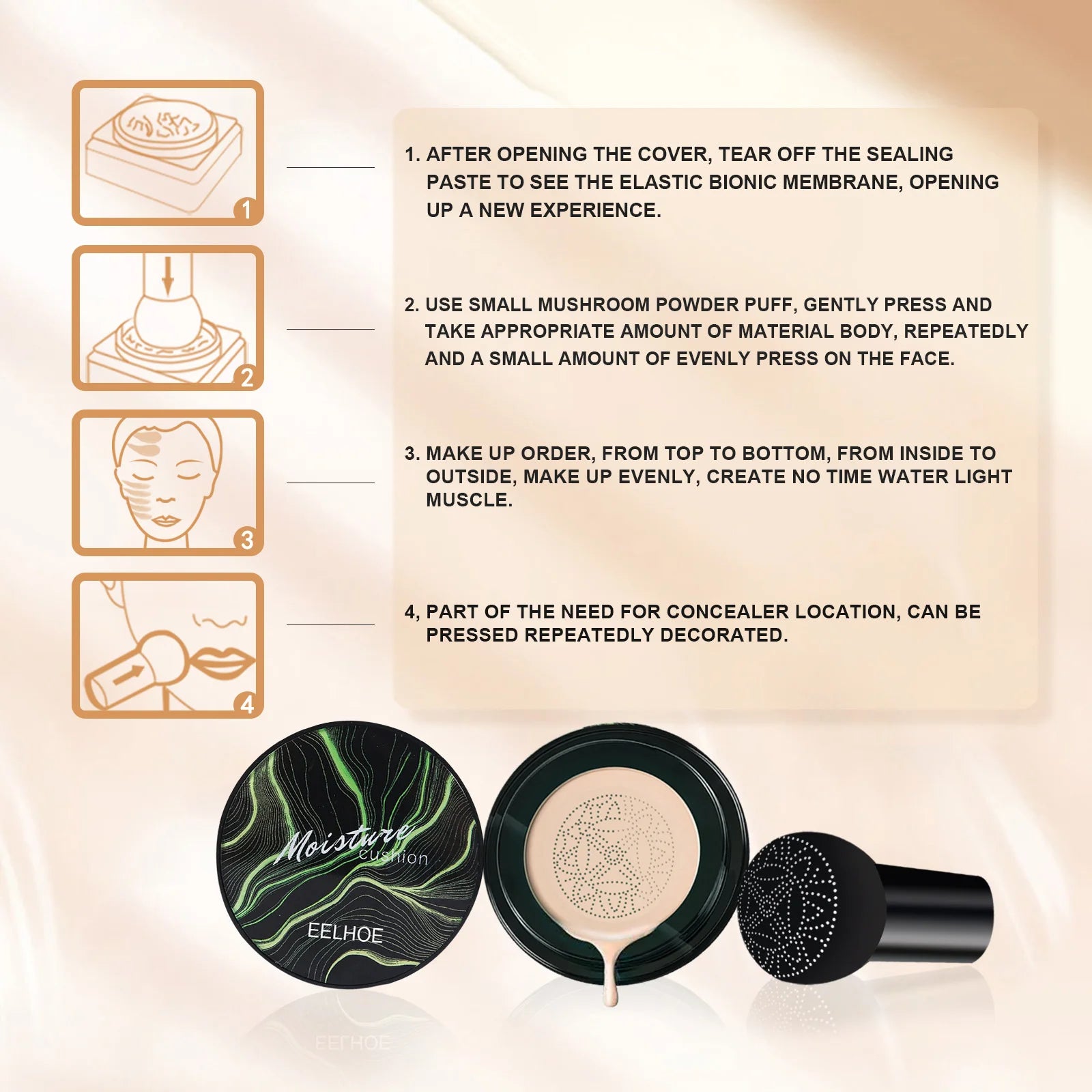 Mushroom Head Air Cushion BB Cream Magic