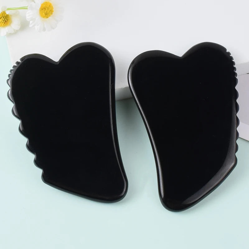 Sawtooth Heart Face Gua Sha Massage Tool