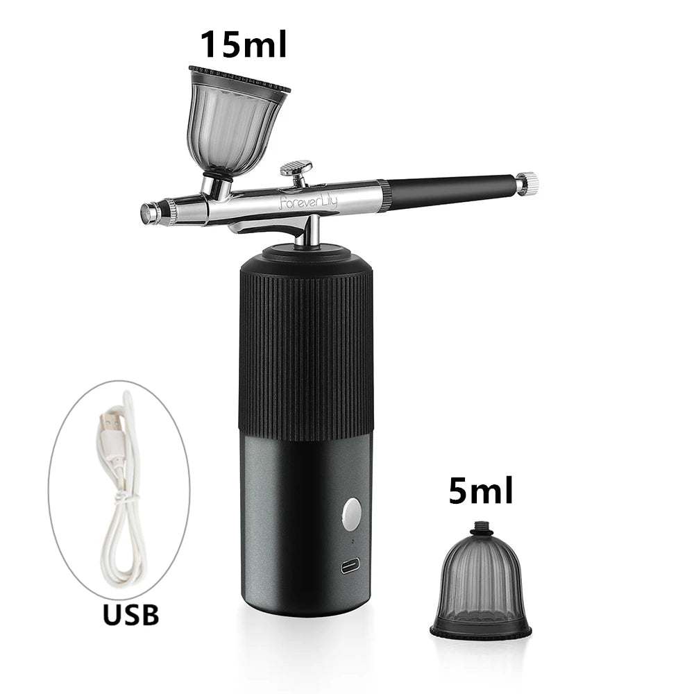 Mini Airbrush Kit For Facial Skin Care Nails