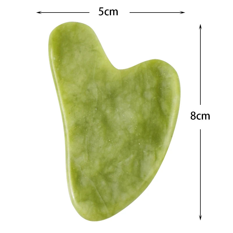 Natural Stone GuaSha Jade