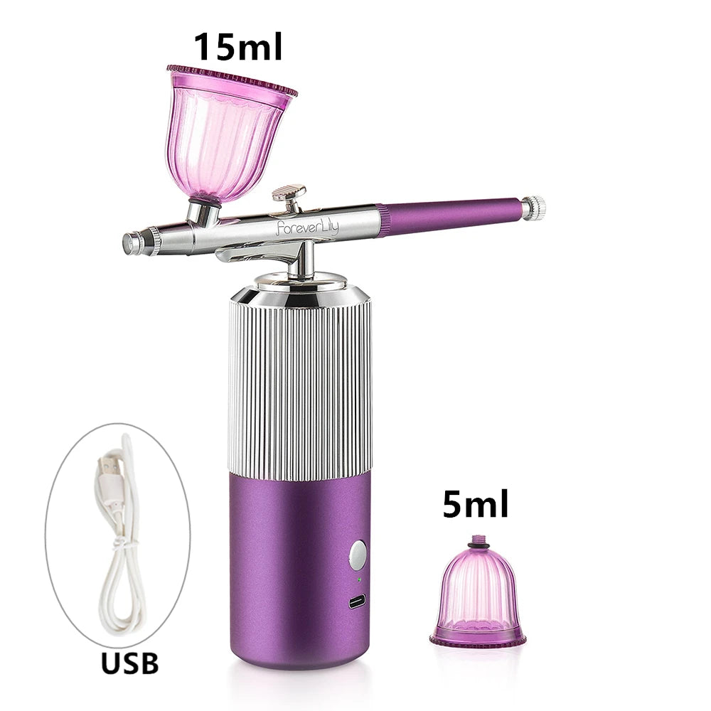 Mini Airbrush Kit For Facial Skin Care Nails
