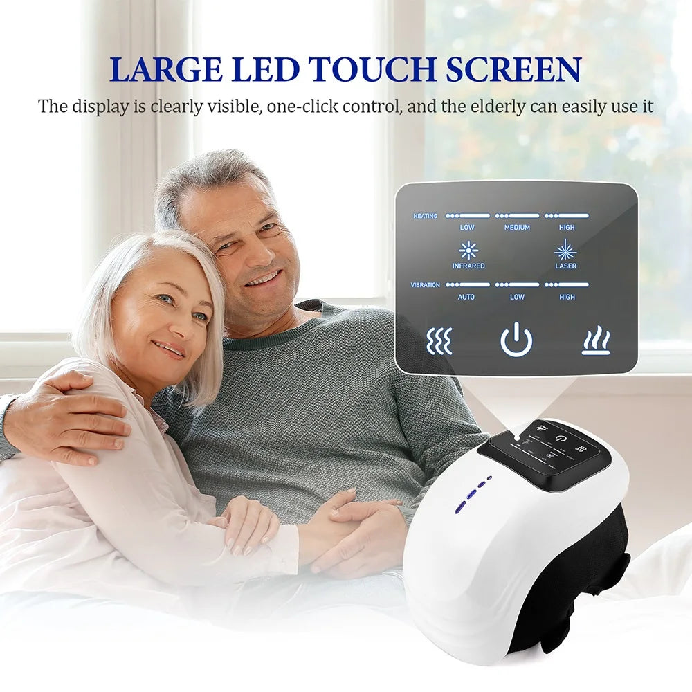 Smart Knee Massager Vibration Air Pressure