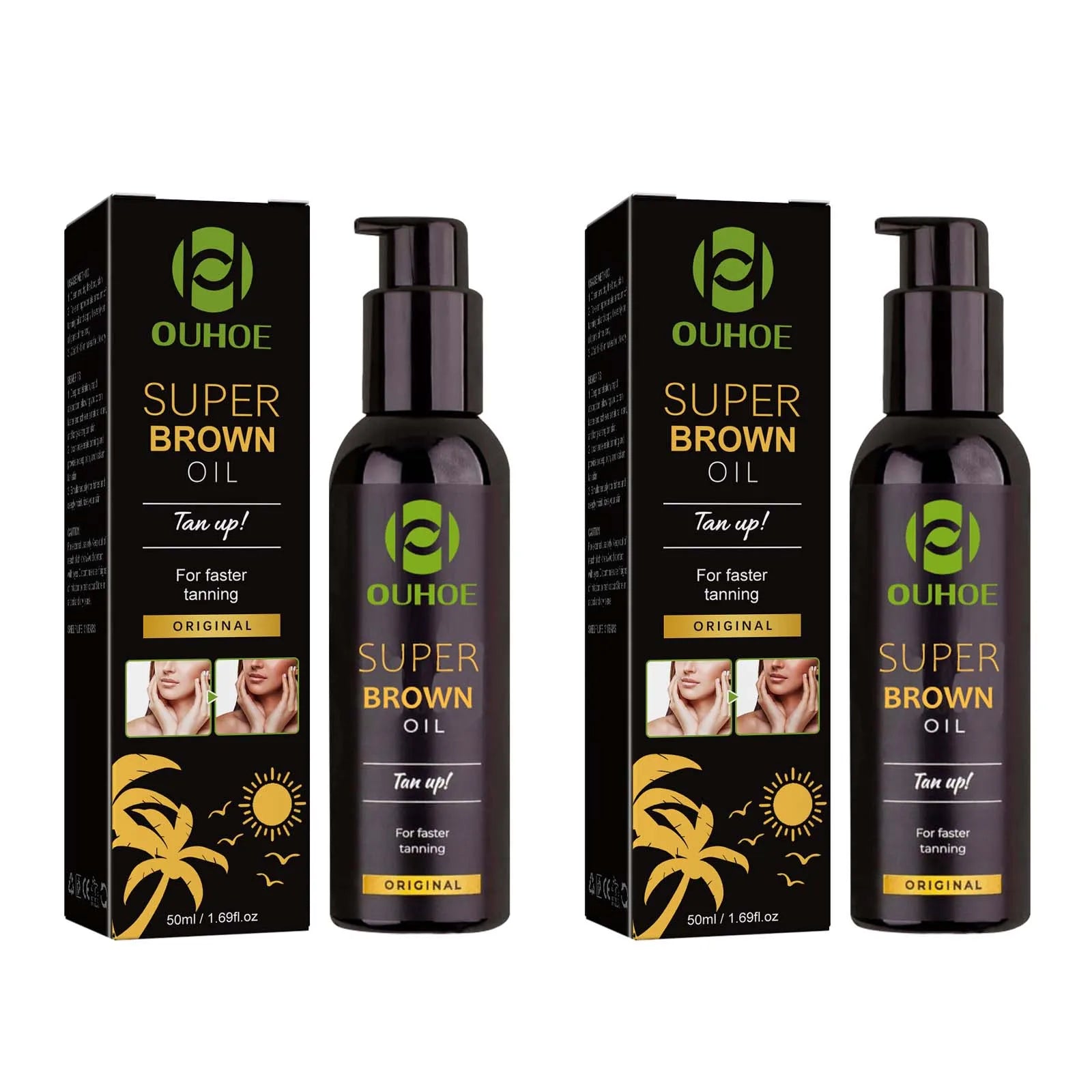 Brown Tanning Oil