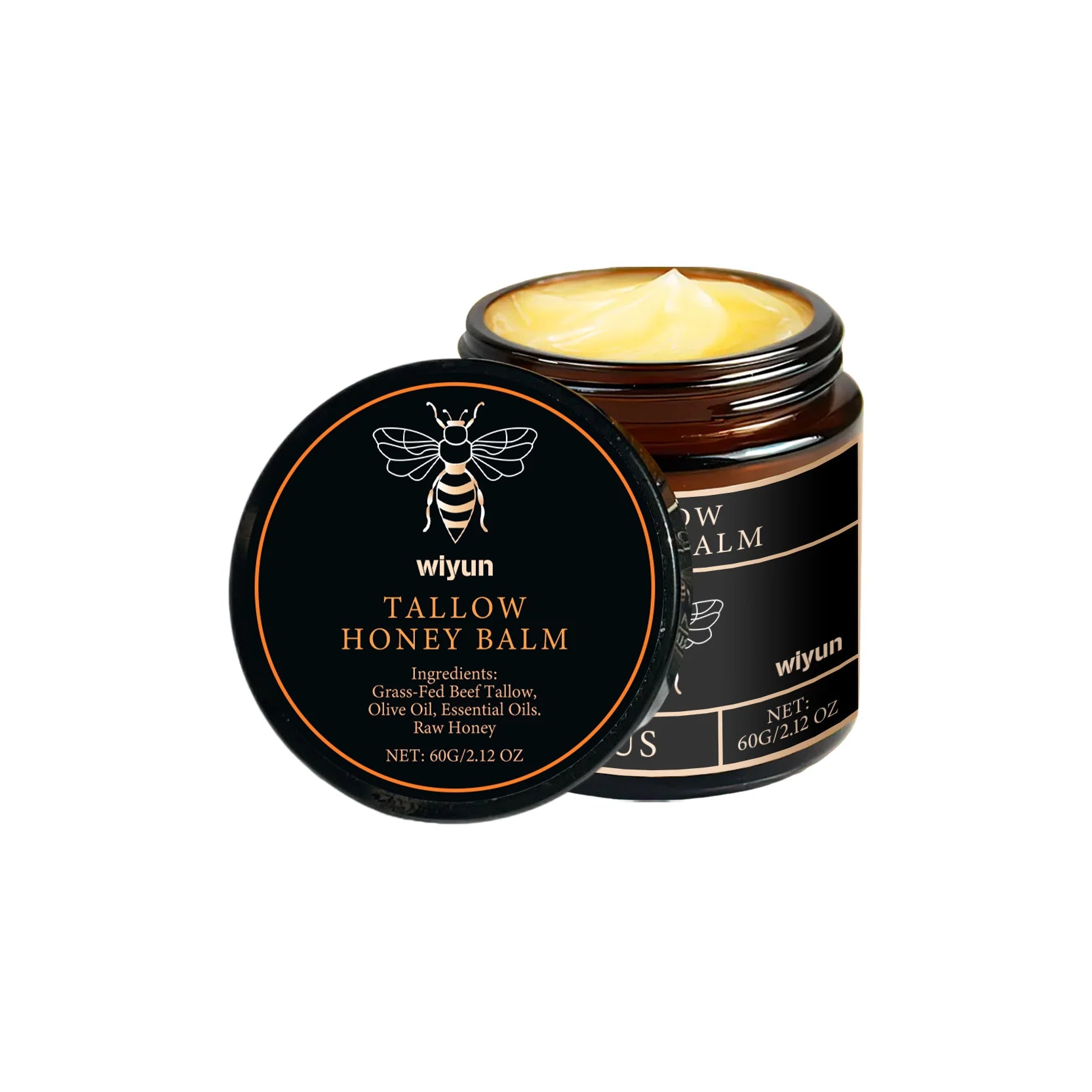 Beef Tallow Honey Cream