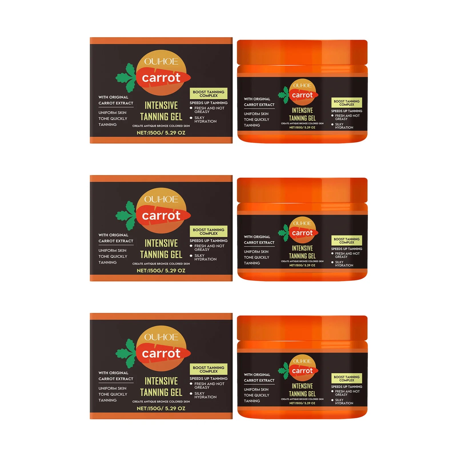 Carrot Tanning Gel