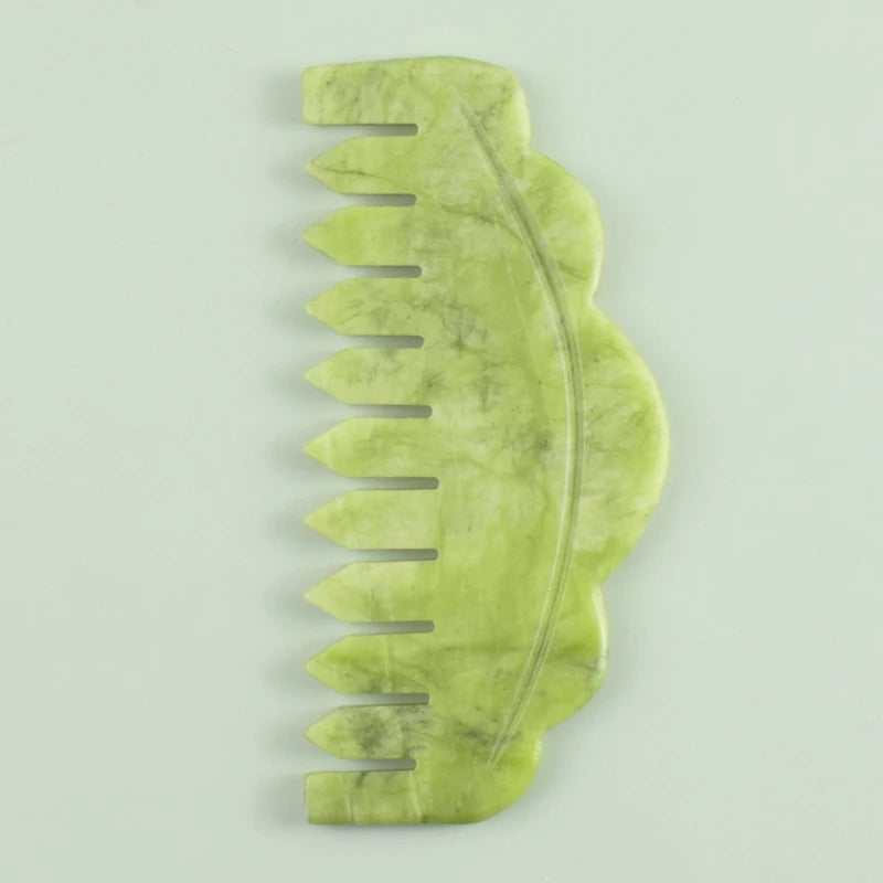 100% Natural Jade Stone Gua Sha Skin Massager