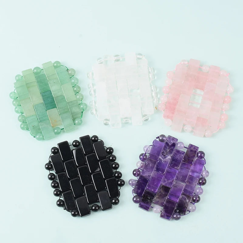 Jade Eye Massager Pressotherapy Sleeping Mask Natural