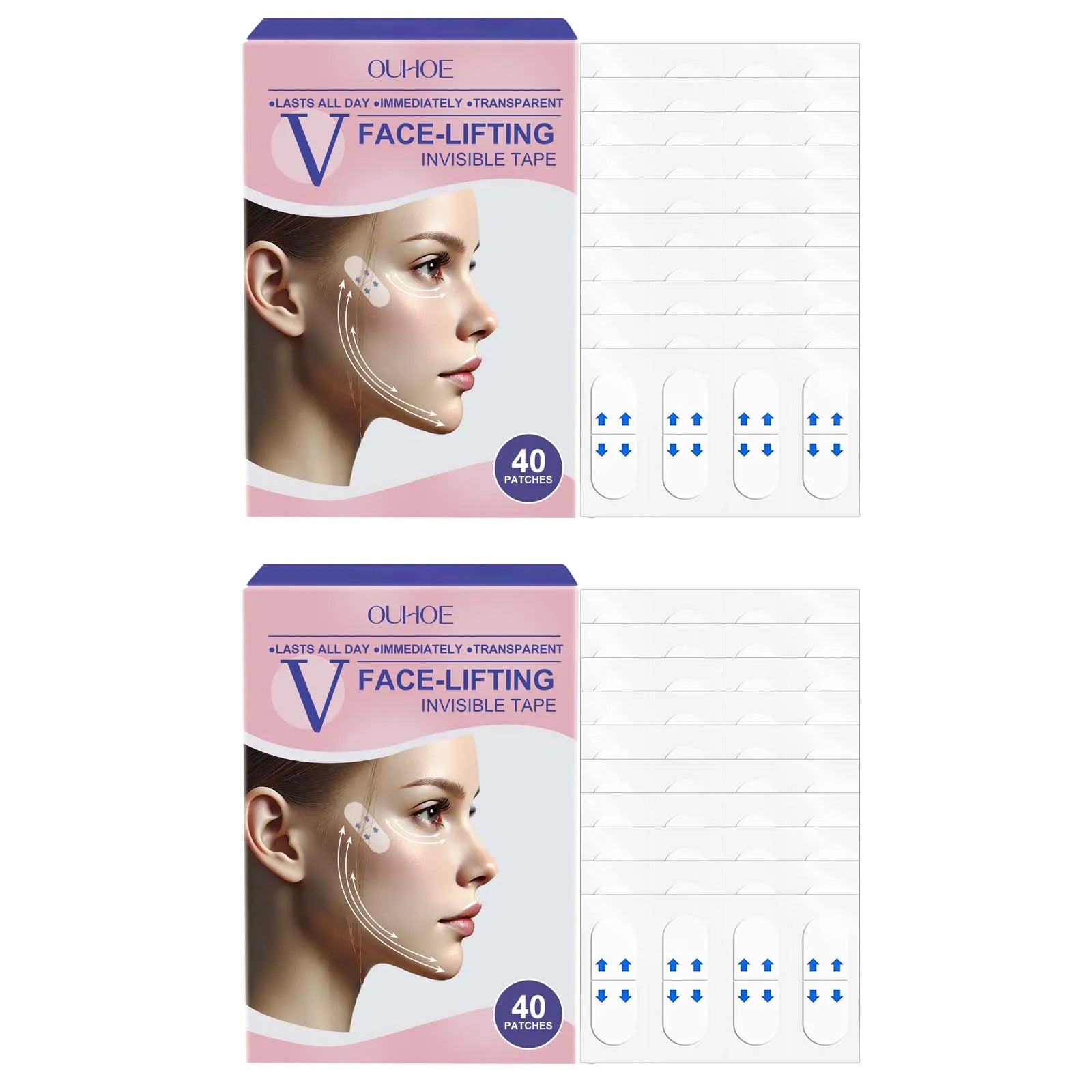 Lifting Face Stickers Invisible