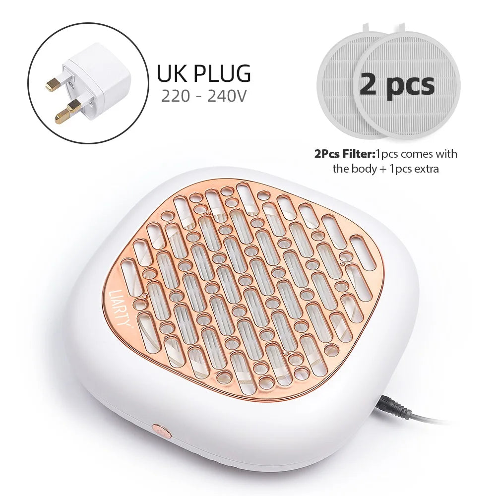 130W Super Suction Brushless Nail Dust