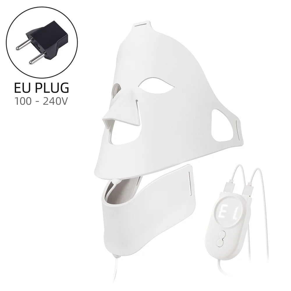Foreverlily Face Neck Silicone LED Mask 7 Colors