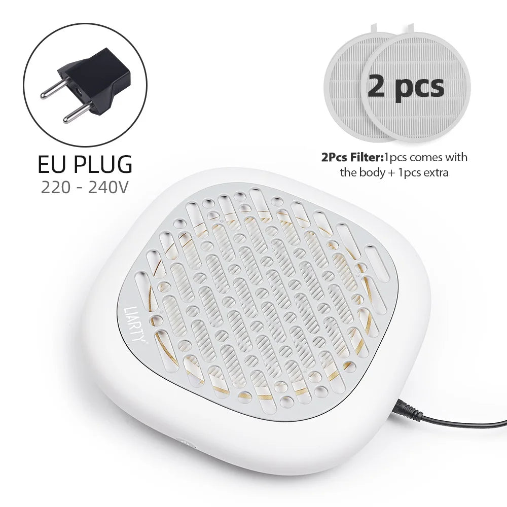 130W Super Suction Brushless Nail Dust