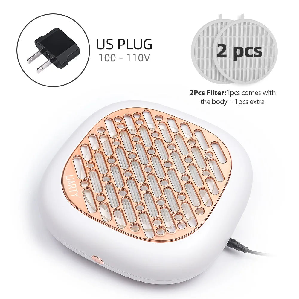 130W Super Suction Brushless Nail Dust