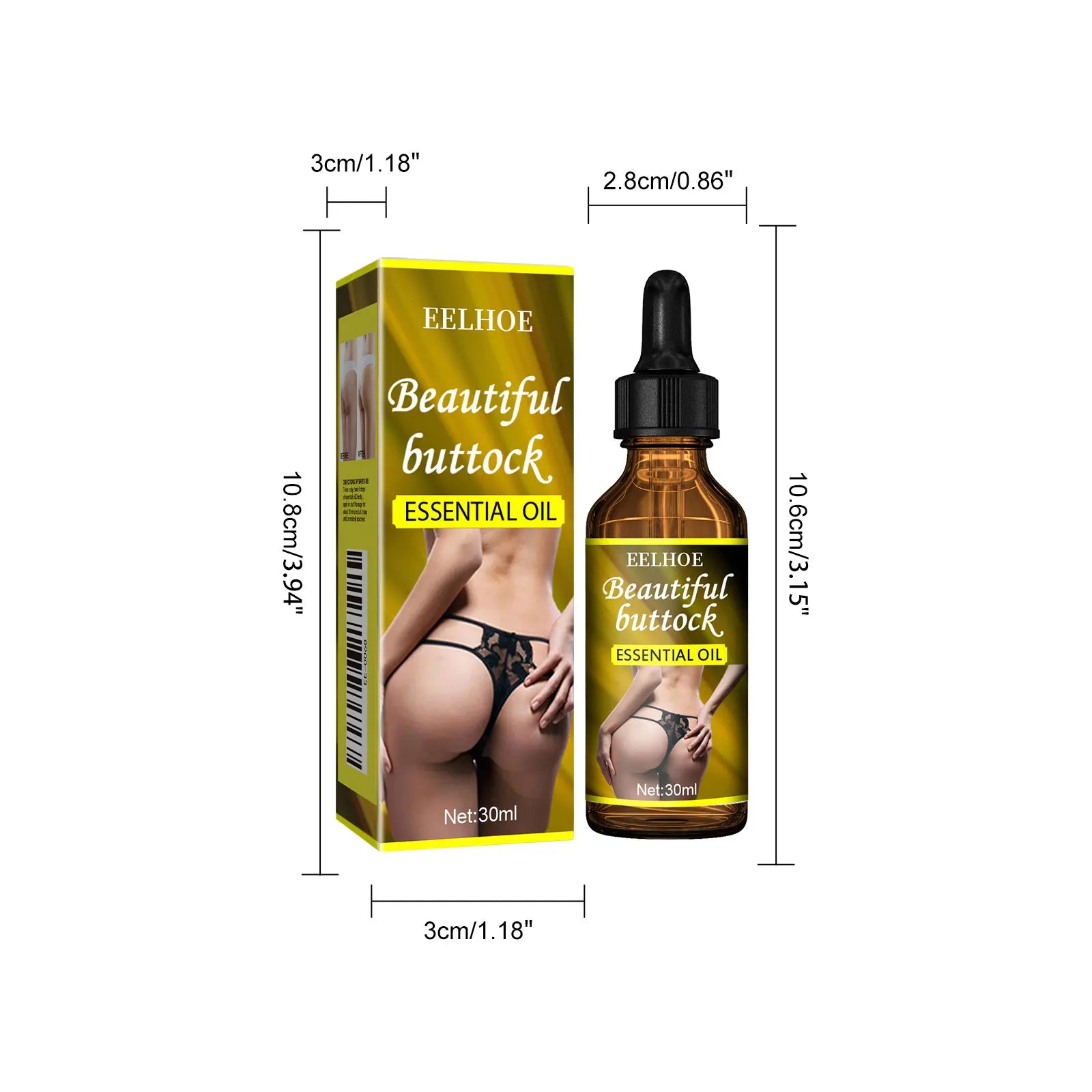 Buttock Essential Oil Butt