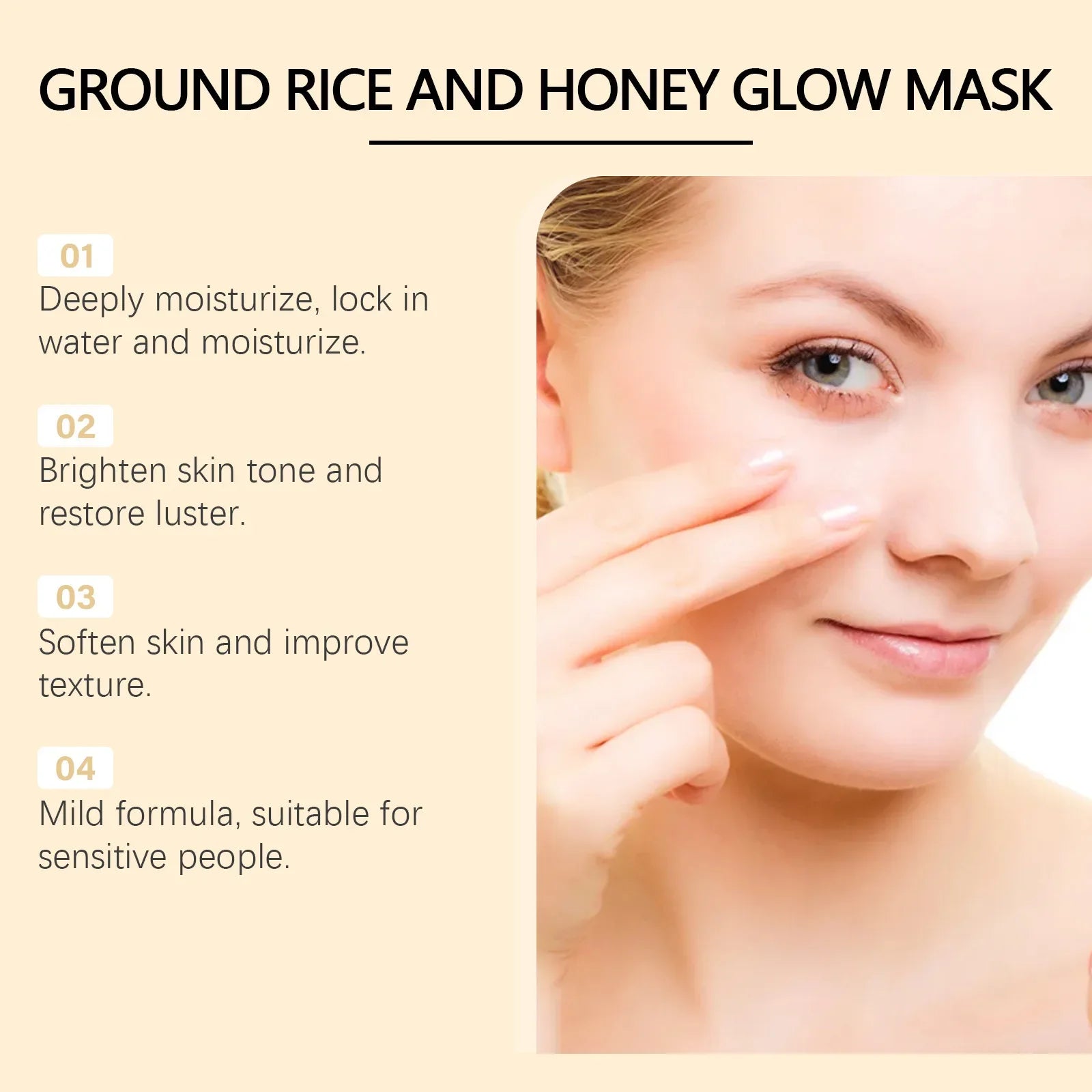 Rice Raw Pulp Mask