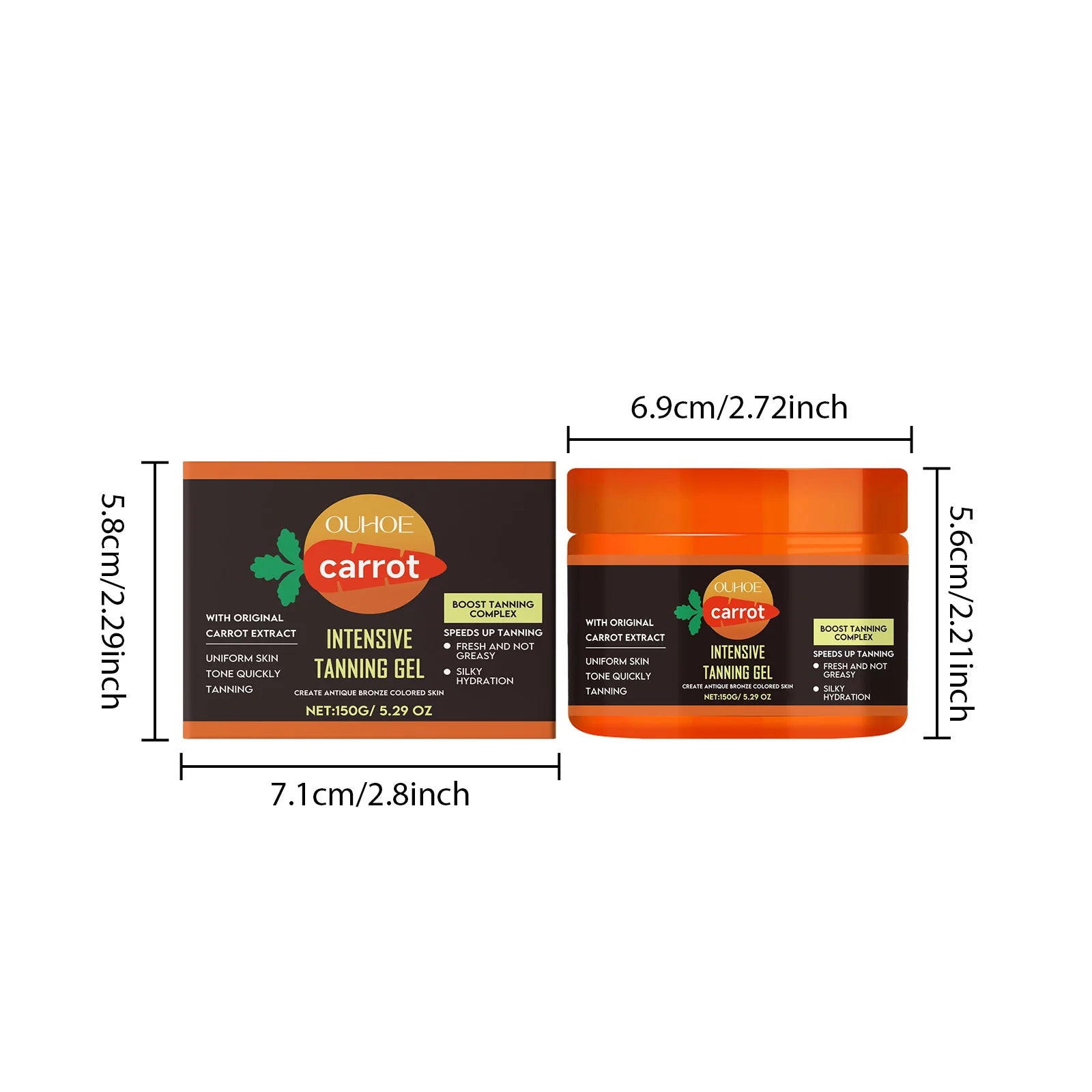 Carrot Tanning Gel