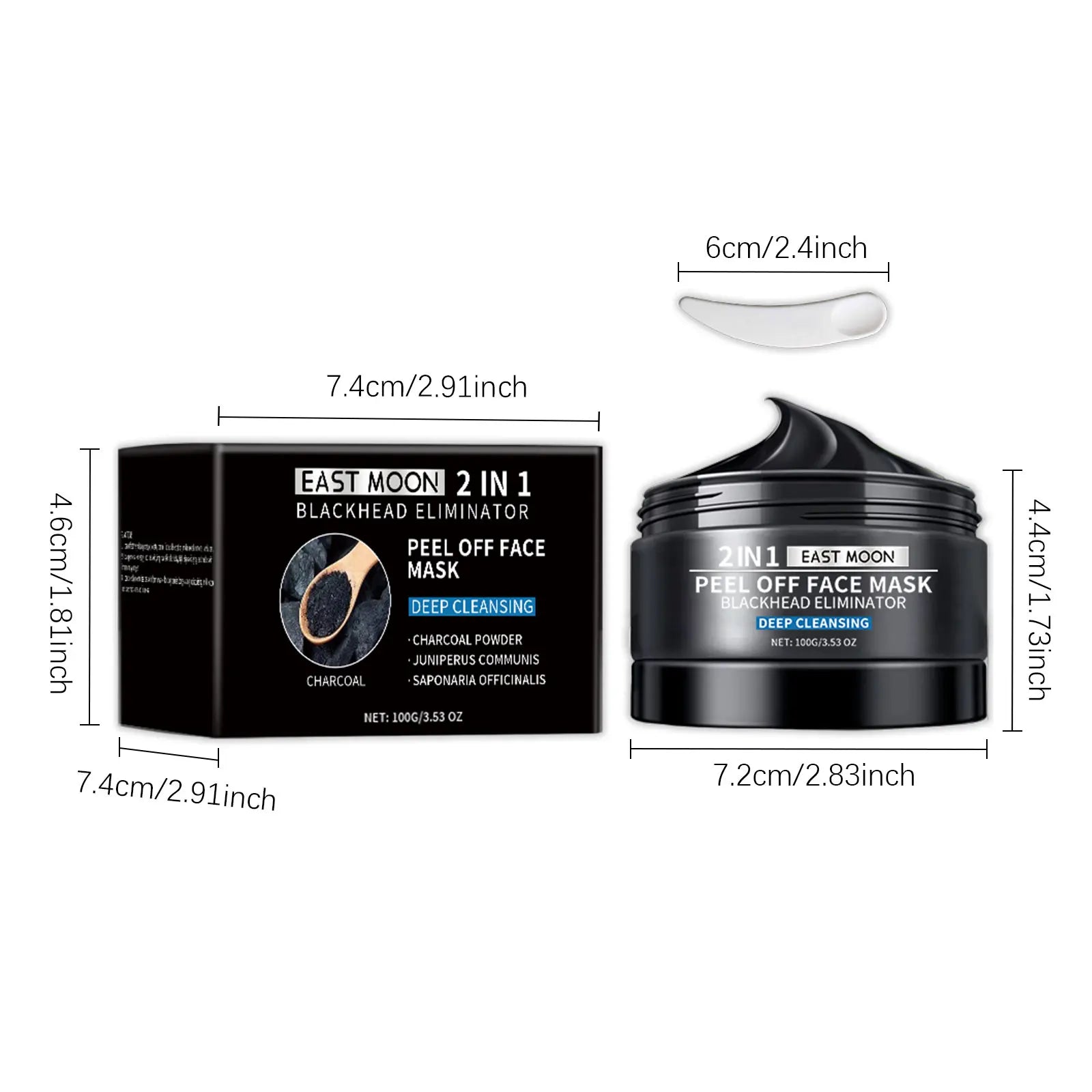 Bamboo Charcoal Blackhead Remover Mask