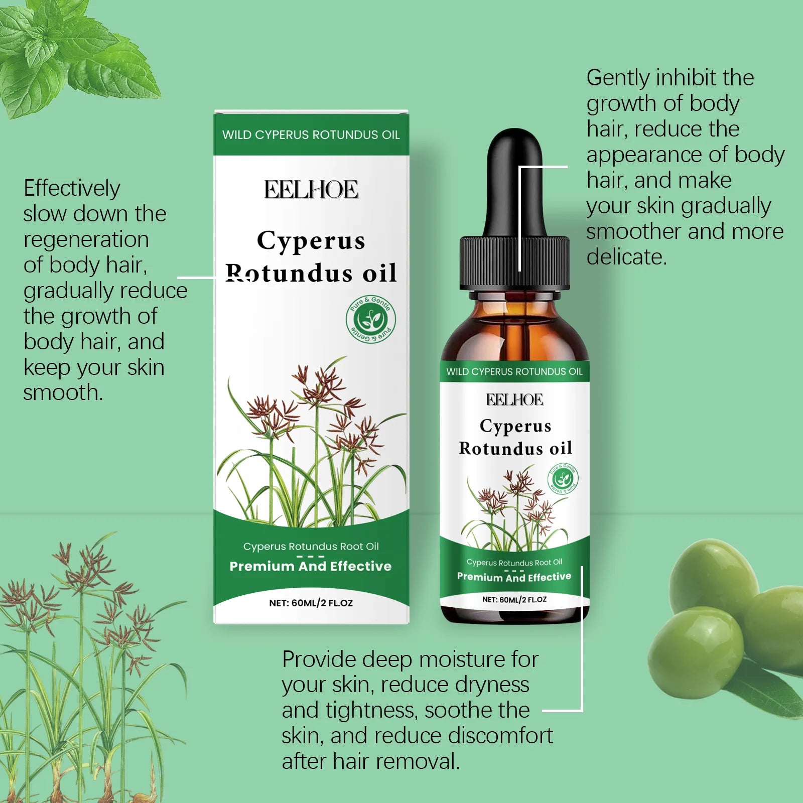 60ml Cyperus Rotundus Oil