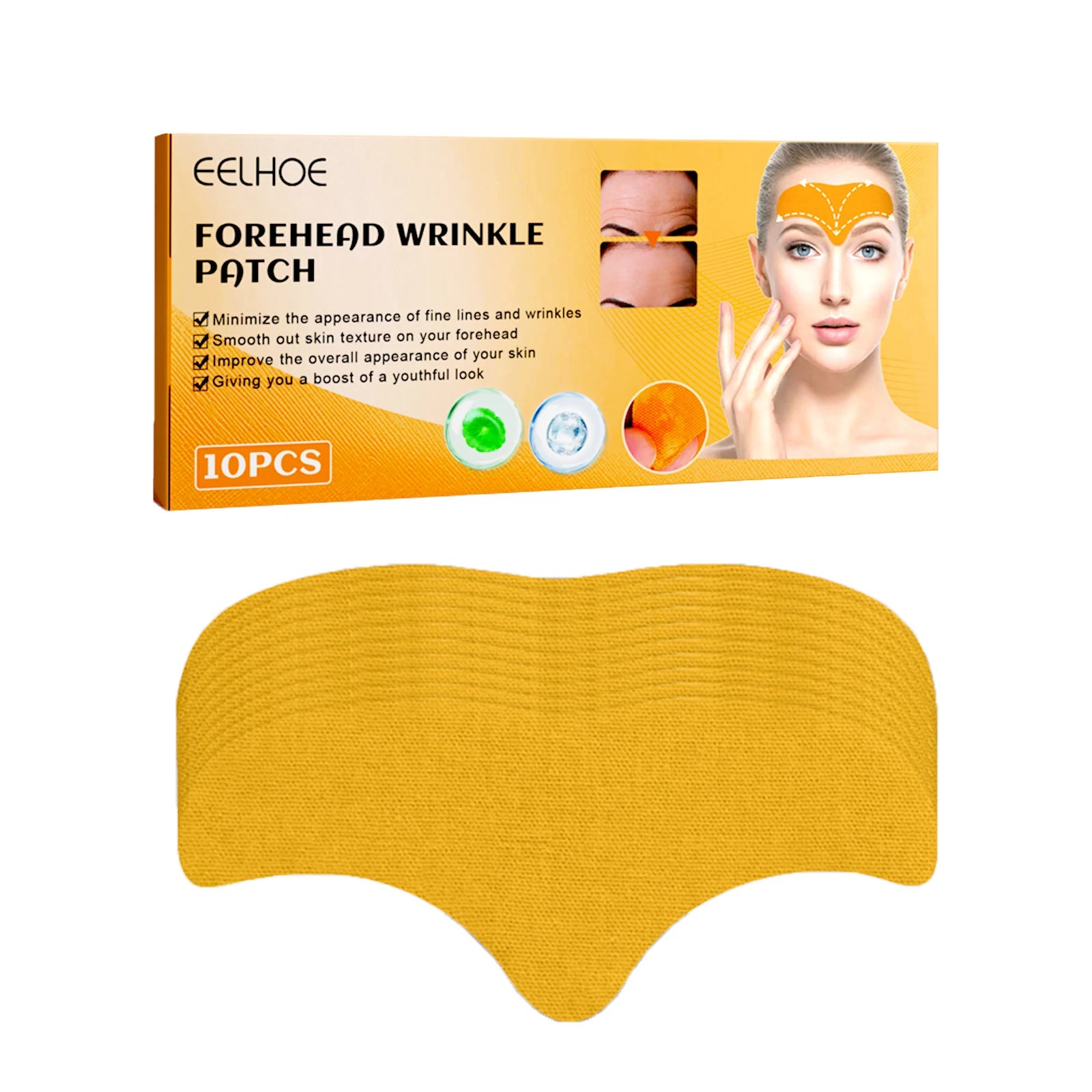 10-50Pcs Forehead Wrinkle Patches Lifting