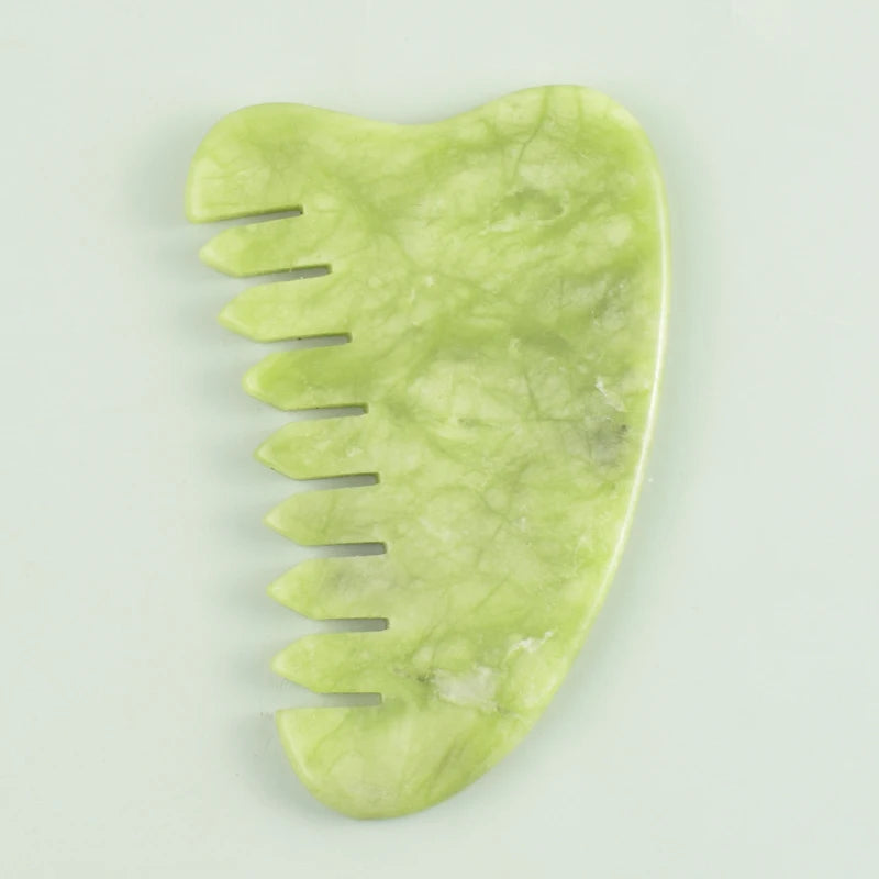 100% Natural Jade Stone Gua Sha Skin Massager