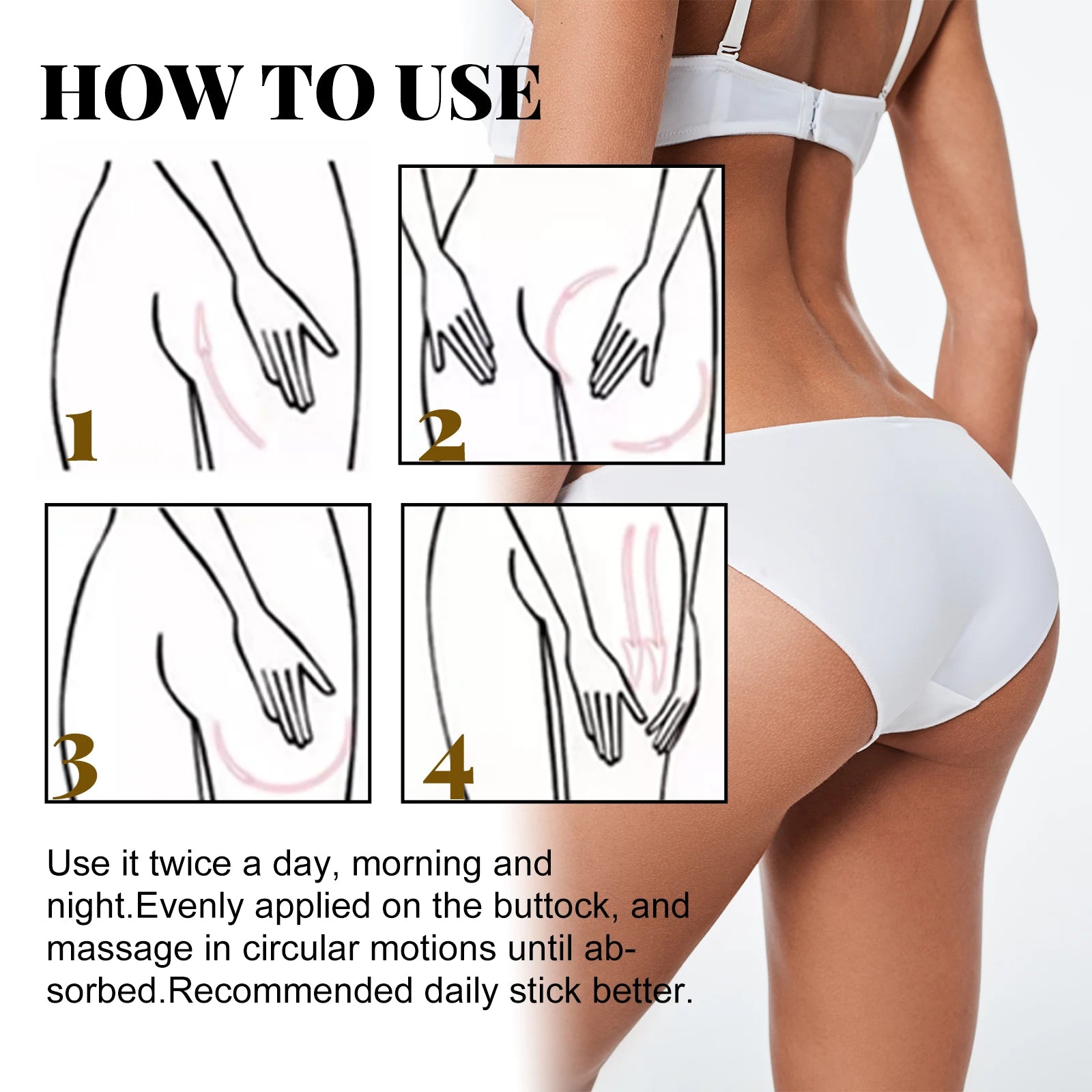 Buttock Essential Oil Butt
