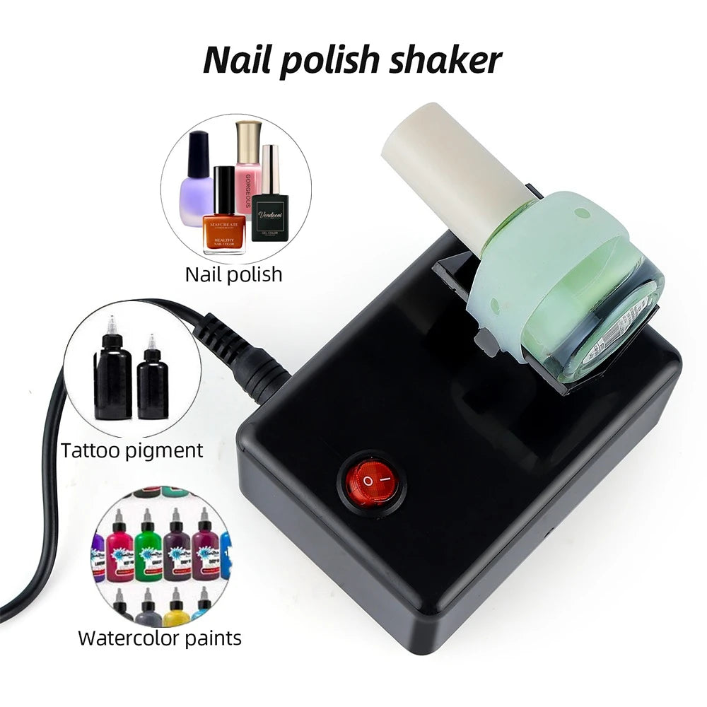 Electric Nail Polish Shaker Tattoo