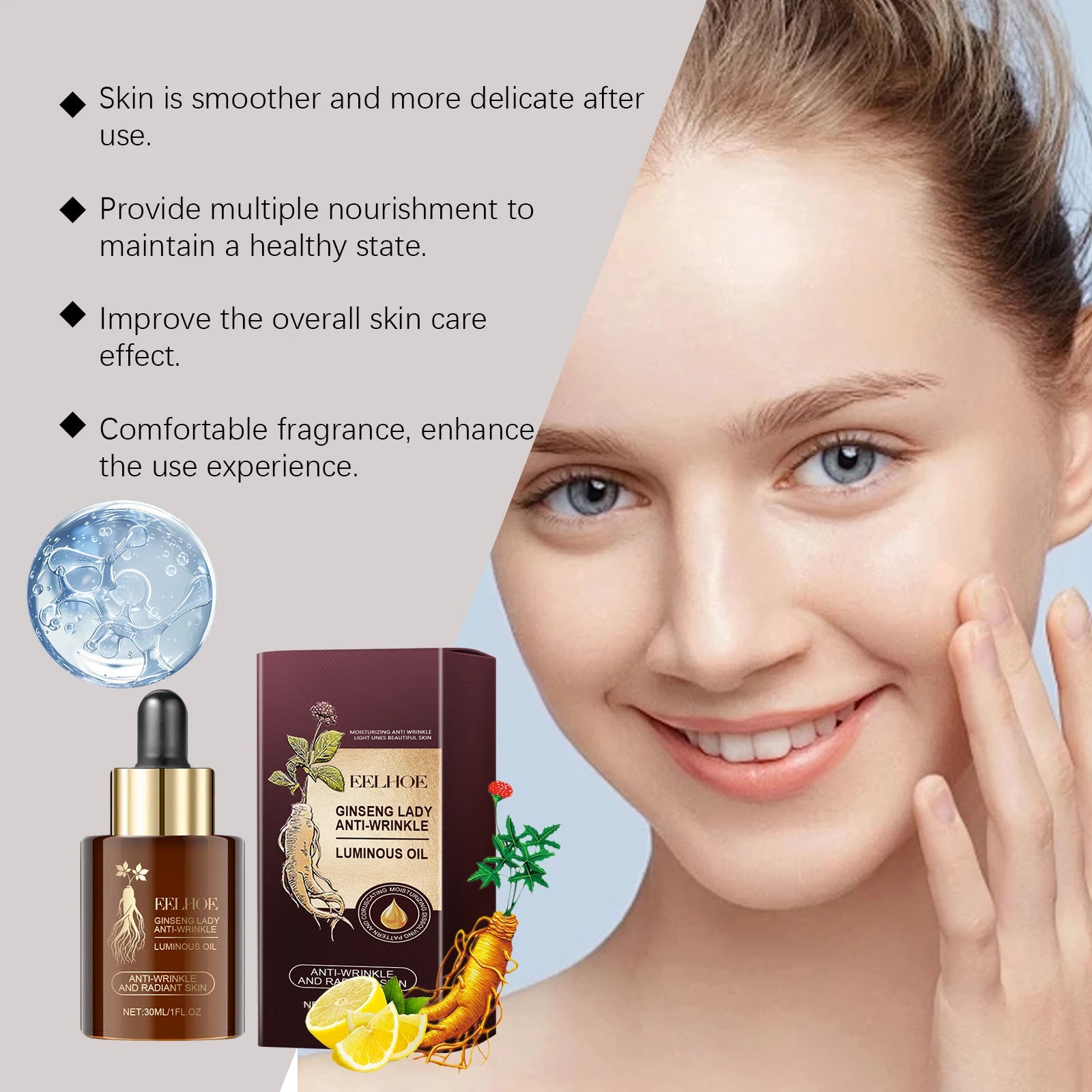 Ginseng Extract Facial Essential Oil