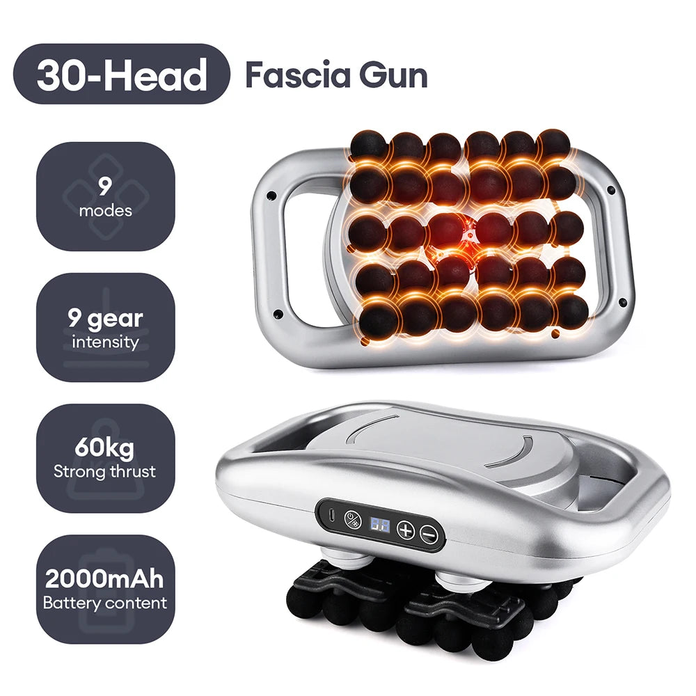 42-Heads Fascia Gun High-Frequency Vibration