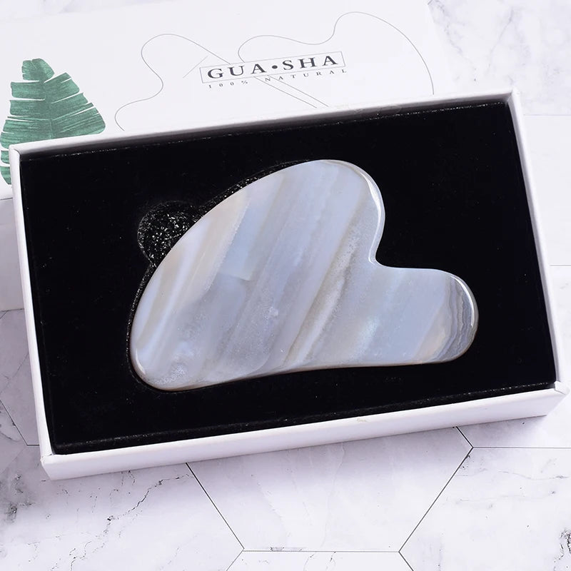 Wholesale Jade Guasha Tool Care Face Massager