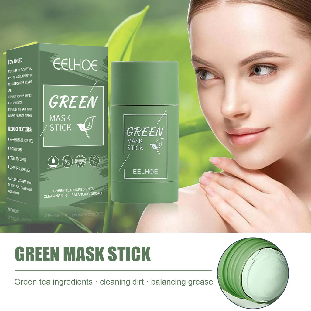 Green Tea Solid Mask Face Clean Mask