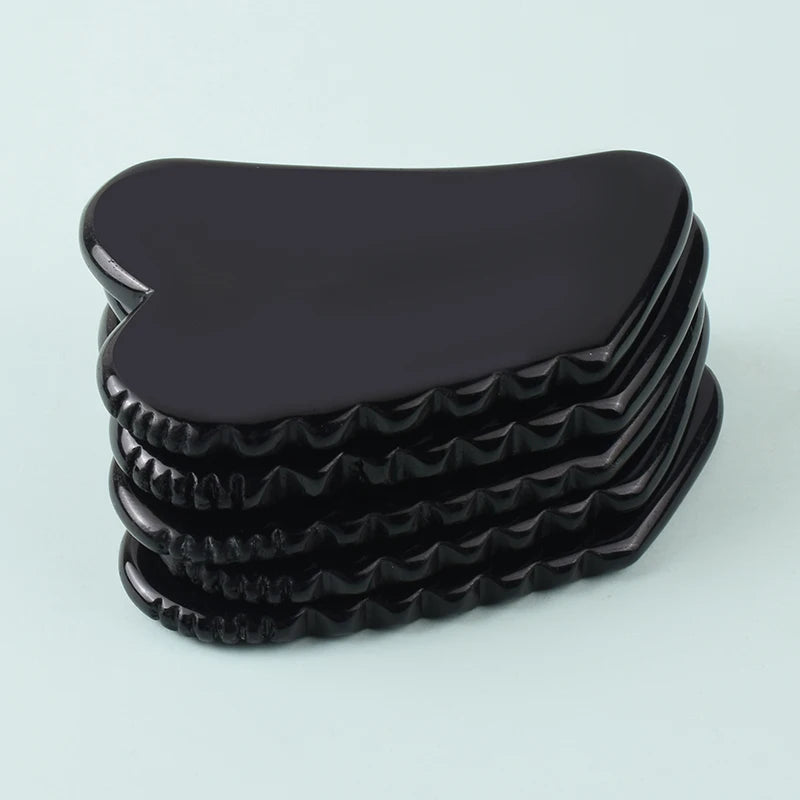 Sawtooth Heart Face Gua Sha Massage Tool