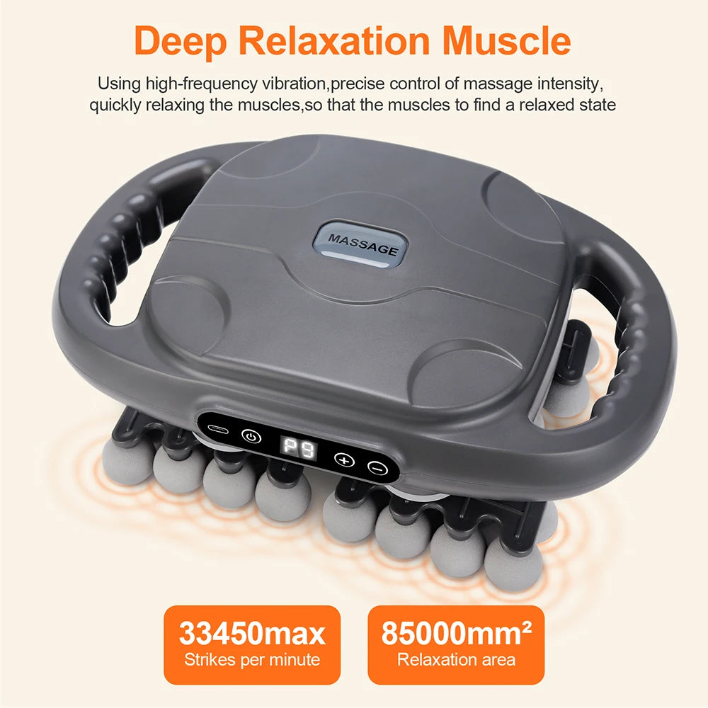 42-Heads Fascia Gun High-Frequency Vibration