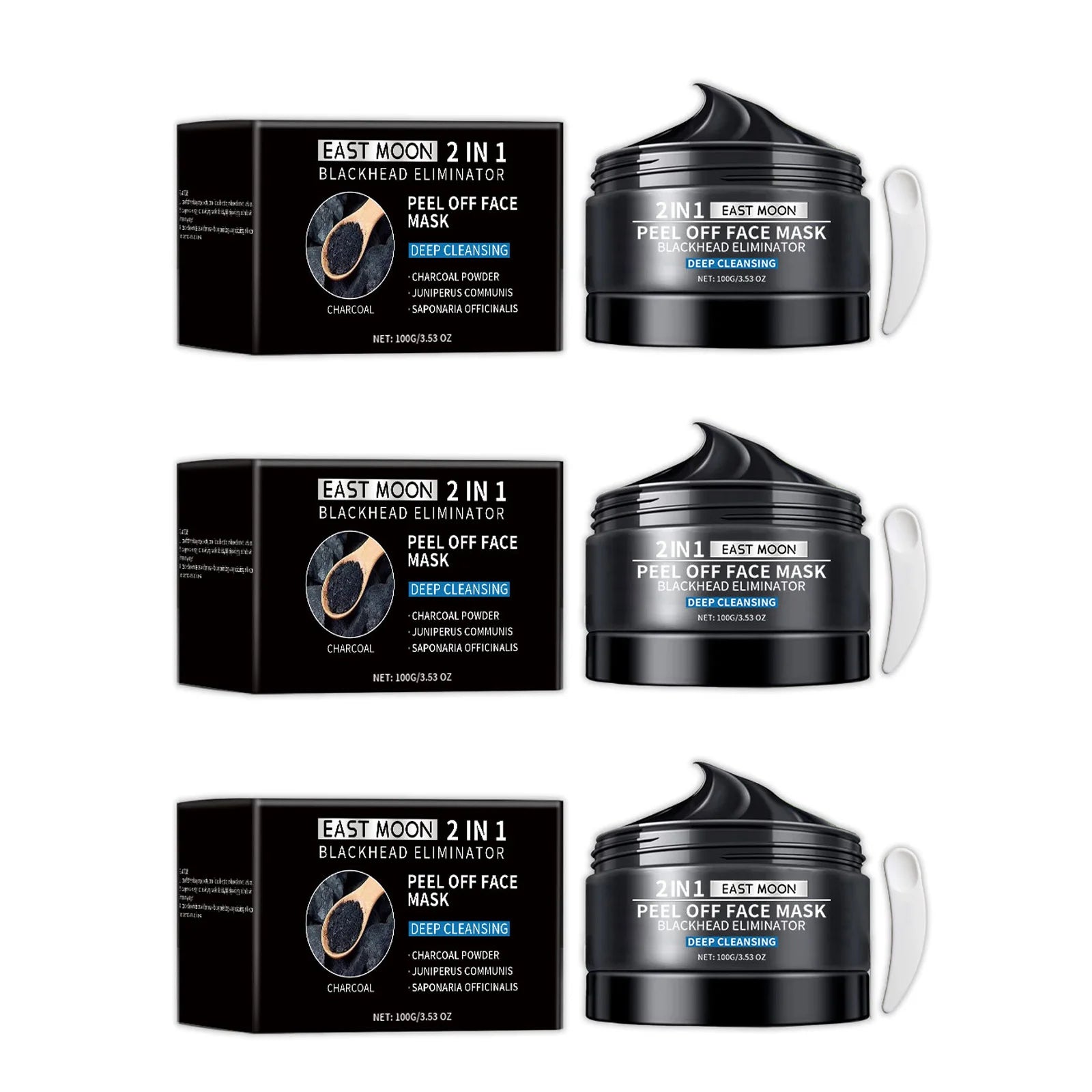 Bamboo Charcoal Blackhead Remover Mask