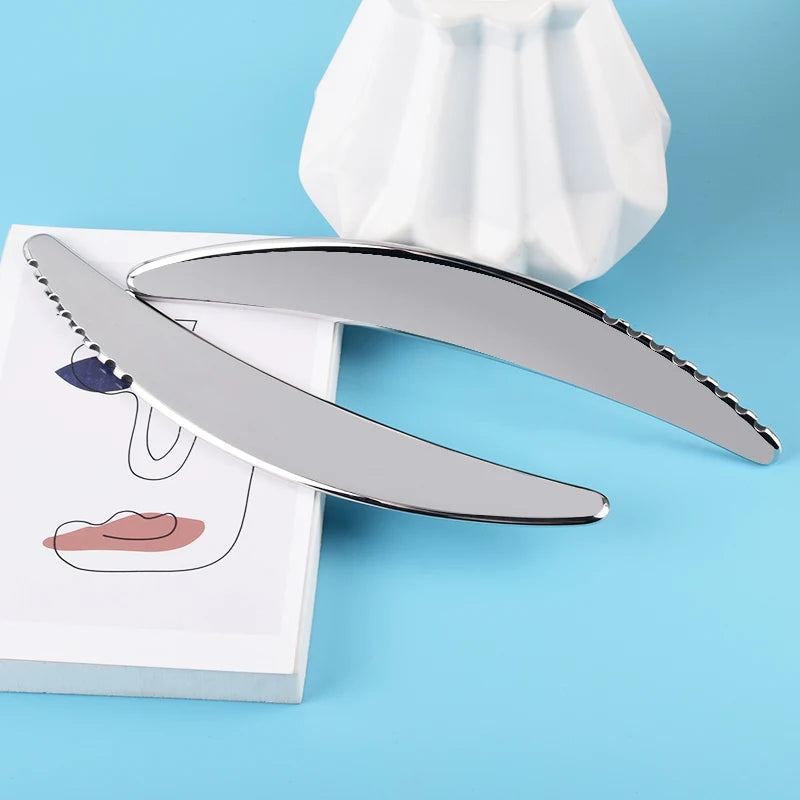 Stainless Steel Gua Sha Guasha Plate Massager Tool