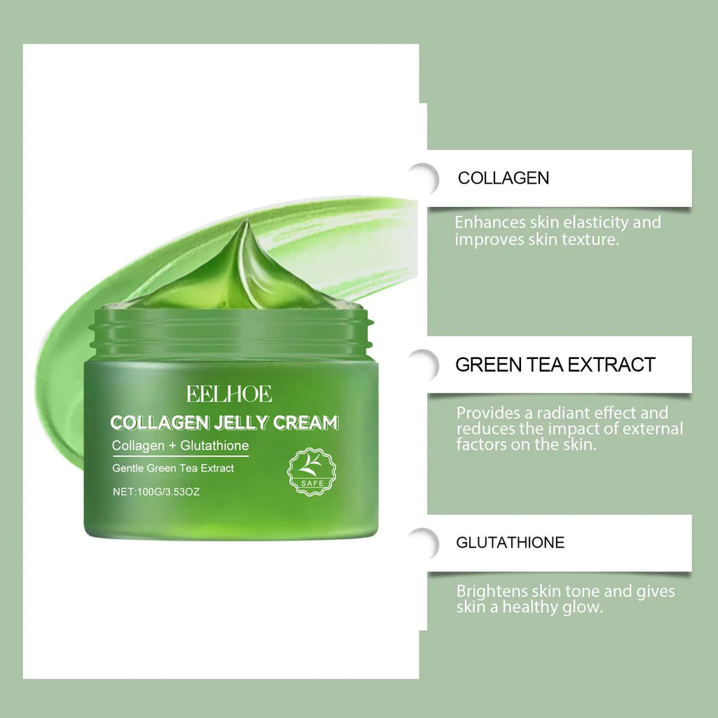 Green Tea Collagen Jelly Cream