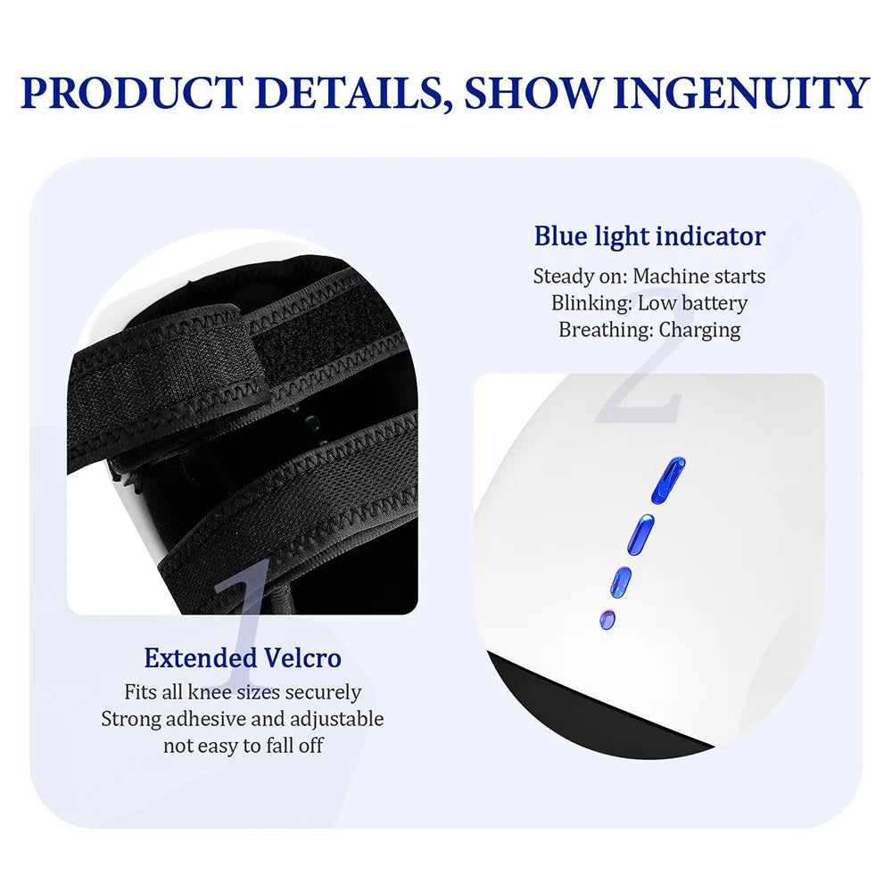 Smart Knee Massager Vibration Air Pressure